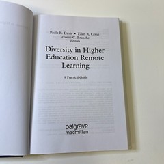 Diversity in Higher Education Remote Learning: A Practical Guide by Ellen R. Coh