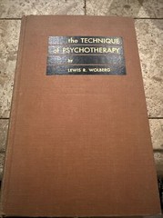 The Technique of Psychotherapy by Lewis R. Wolberg Vintage Hardcover