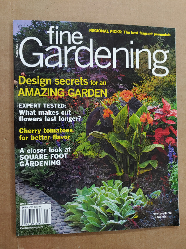 Tauton’s Fine Gardening June 2016 Designs for an Amazing Garden M422