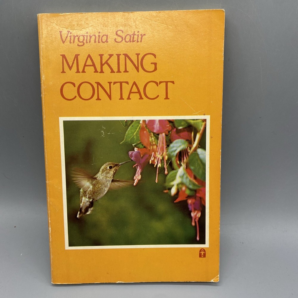 Making Contact by Satir, Virginia M. Paperback 1976 First Printing Celestial Art