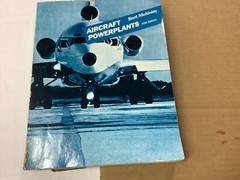 Aircraft Powerplants Paperback Book by Bent McKinley 5th Edition 1985