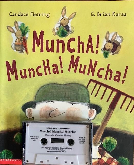 Muncha! Muncha! Muncha! – Sealed Cassette Tape and Paperback Book – Scholastic