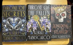 Kerri Maniscalco Kingdom Book Lot 3 Hardcovers + Bonus Kingdom of the Wicked PB