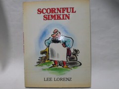 SCORNFUL SIMKIN, signed and inscribed by Lee Lorenz, 1980 Prentice Hall