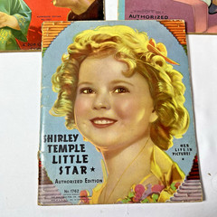 5 Shirley Temple Story Books Authorized Editions Movie Saalfield 1930s 1960s