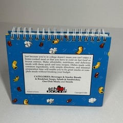 Starving Student Cookbook School Mate 2002 Recipes Vintage 5.5″ x 4.5″