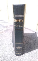 1998 NIV Prophecy Marked Reference Study Bible Bonded Leather Great Resource!