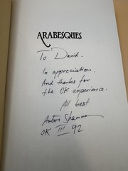 Arabesques Anton Shammas Signed 1st US Ed/ 1st Print Harper & Row 1988 Inscribed