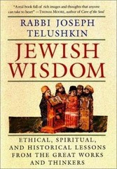 Jewish Wisdom (AUTHOR SIGNED FIRST EDITION), Telushkin, Joseph, Good Book