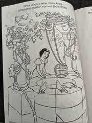 Snow White Jumbo Coloring & Activity Book Puzzles Games Disney Bonus Character