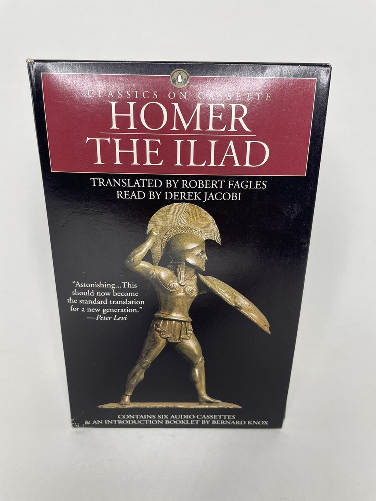 Classics on Cassette, Homer, The ILIAD, 9 hours on 6 cassettes