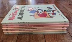 Walt Disney Fun-to-Learn Library Hardcover Books Lot Of 7