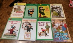8 Vintage The Great Brain Books Complete Set 1-7 + The Great Brain Is Back Lot