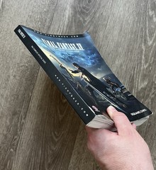 Final Fantasy XV The Complete Official Guide Book 2016 Piggyback with Poster!