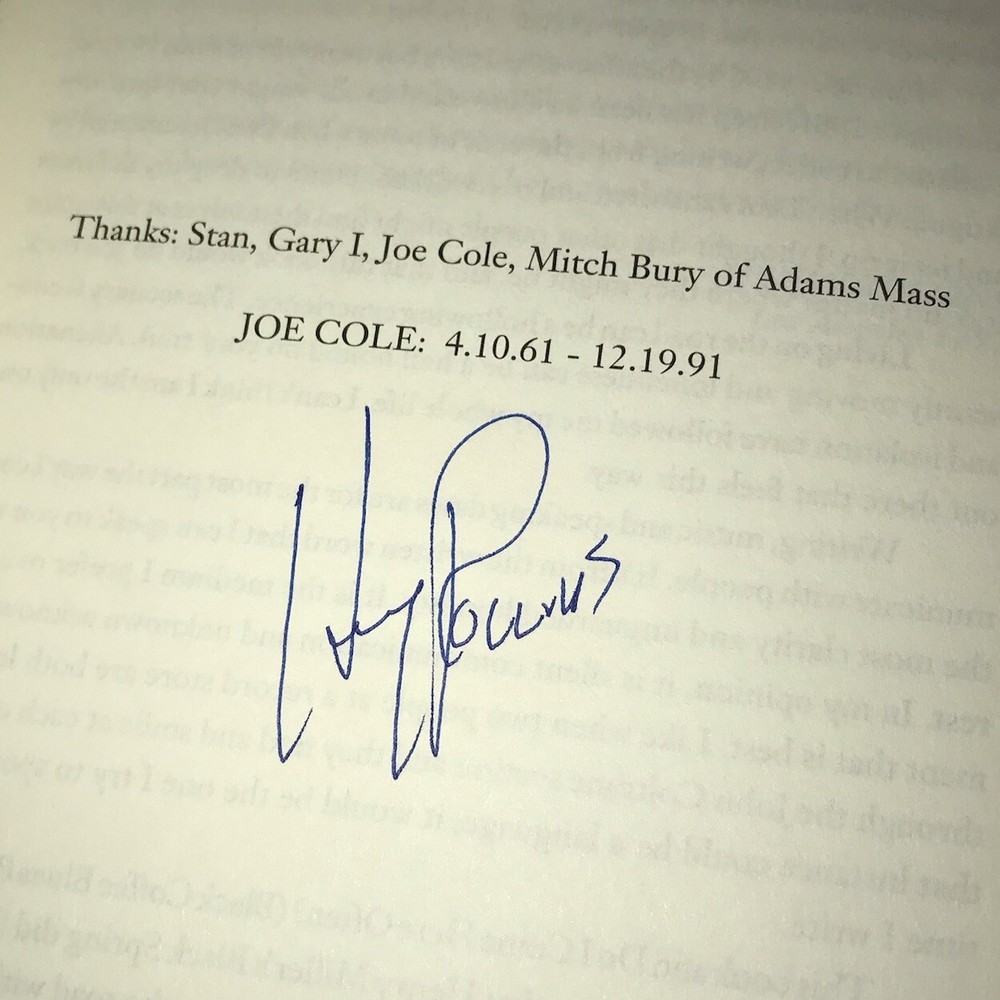 SIGNED by HENRY ROLLINS Book “Black Coffee Blues” Black Flag Sic Portable Punk
