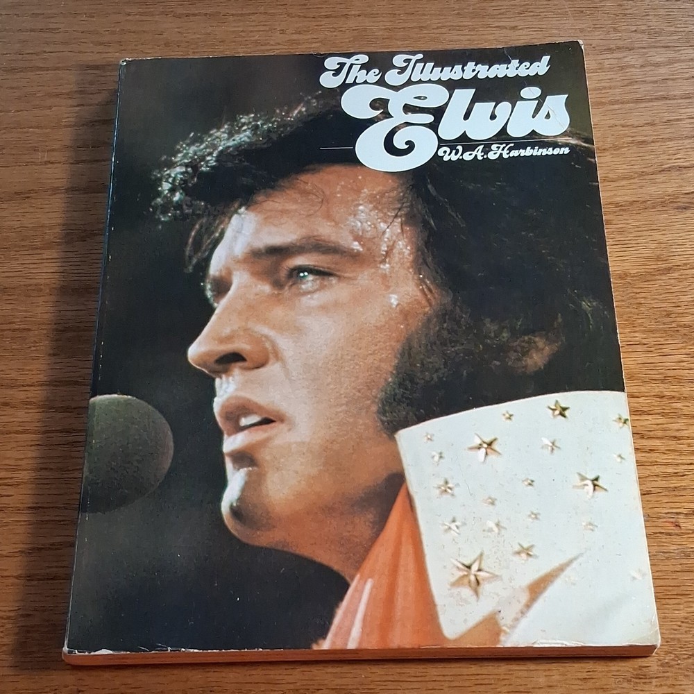 The Illustrated Elvis by W. A. Harbinson Paperback Grosset & Dunlap Illustrated