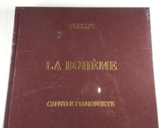 La Boheme: Canto E Pianoforte by Giacomo Puccini Book Hard Cover – New