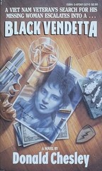 Black Vendetta by Donald Chesley Hollaway House Publishing 1988 Paperback Rare