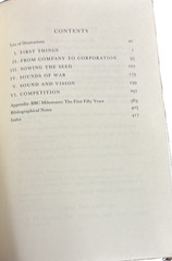 The BBC : The First Fifty Years Asa Briggs Hardcover British Broadcasting
