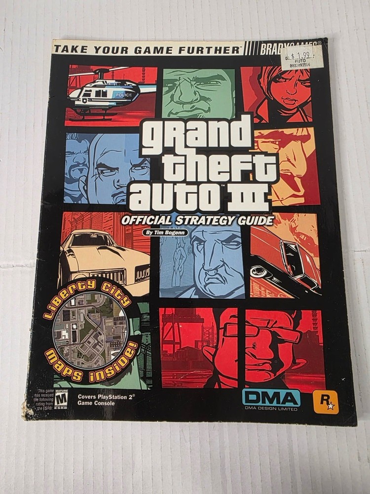 Grand Theft Auto III-Official Strategy Guide-By Brady Games-