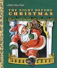 The Night Before Christmas (Little Golden Book) – Hardcover – GOOD
