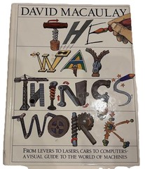 Signed David Macaulay The Way Things Work 1988 Hardcover Dust Jacket Houghton