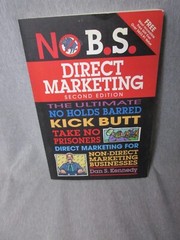 NO B.S. Direct Marketing Businesses Dan S. Kennedy 2013 2nd ed Trade Paperback
