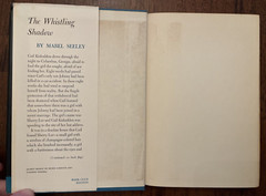 The Whistling Shadow, by Mabel Seeley, HCDJ 1954 BCE!