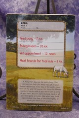 Pony Pals Planner, Scholastic Paperback 1999 79 pages