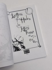 Jeffrey Thomas Letters from Hades Necro 2004 2nd Ed Perfect Signed Illus
