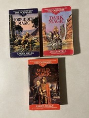 Forbidden Dark & Wild Magic Angus Wells The Godwars Trilogy Set Lot Pb Gd Pics