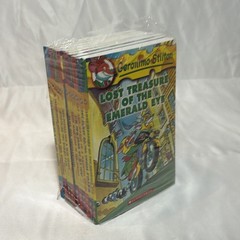Geronimo Stilton Books 1-10 Complete Set Lot NEW Sealed Chapter Books Kids