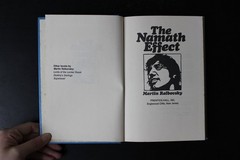 The Namath Effect Martin Ralbovsky 1976 Hardcover Football Biography Joe Namath