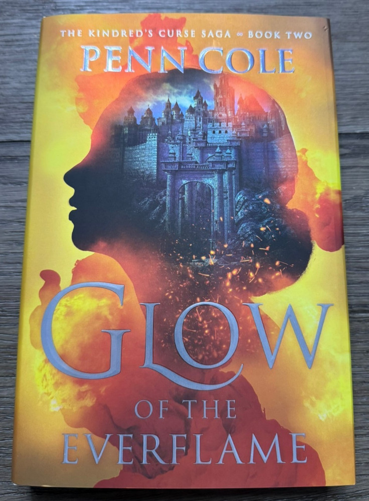Glow of the Everflame by Penn Cole Hardcover Signed Copy