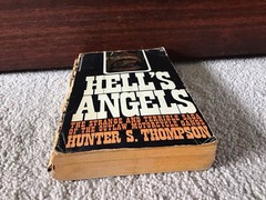 HELL’S ANGELS by Hunter S. Thompson 1970 Ballantine Books 8th Printing Paperback