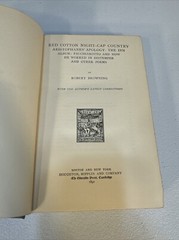 The Poetic and Dramatic Works of Robert Browning 1890’s Lot of 5