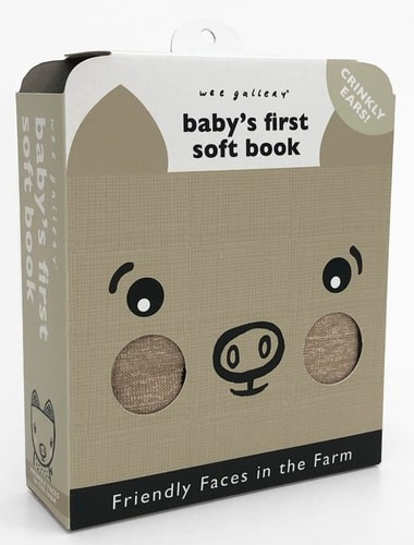 Friendly Faces: On the Farm (2020 Edition): Baby’s First Soft Book (Wee Gallery
