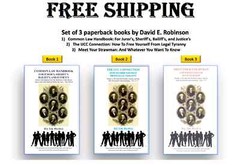 David E. Robinson 3 Books Set: Common Law …, The UCC … & Meet Your Strawman