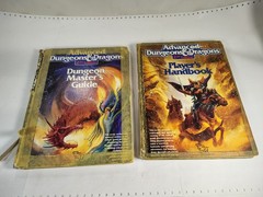 Advanced Dungeons & Dragons AD&D 2nd Edition Player’s Handbook & Master’s Guide