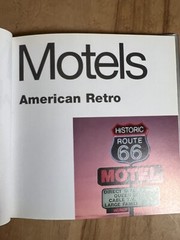 Motels American Retro 2000 HCDJ Book – 6.5×6.75″ 111 pages – Great Photos!
