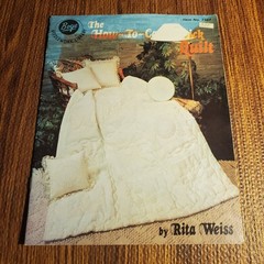 The How-To Candlewick Quilt Rita Weiss 1982 Needlework Guide ASN