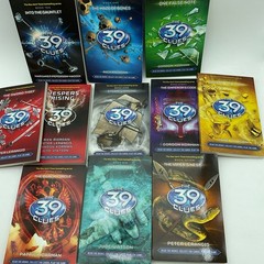 The 39 Clues Series Complete Collection Books 1 – 11 Box Set- No Clue Cards