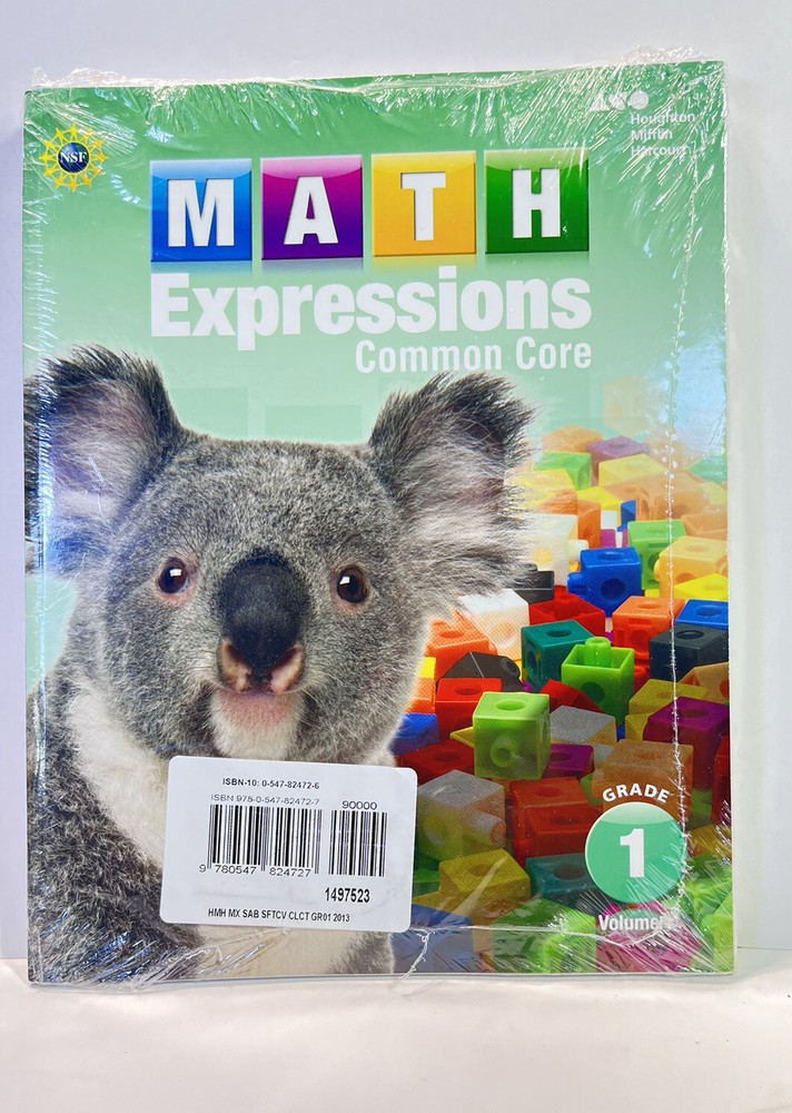 2 Book Set Volume 1 And 2!! Math Expressions Common Core Grade 1 (1497523)