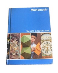 Vintage 1978 Childcraft Annual Mathemagic Hardcover Book World Book