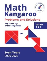 Math Kangaroo Problems and Solutions – Grades 1 & 2 – Even Years by USA: New