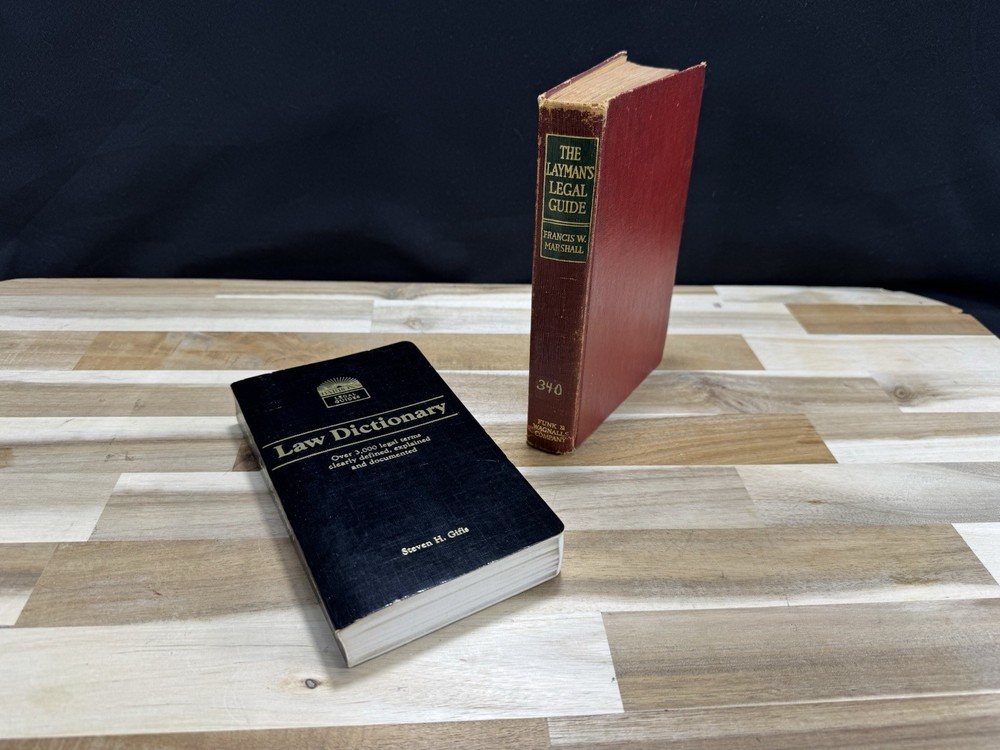 ✅Barron’s Law Dictionary 1984 ✅Steven H. Gifis +Laymans Legal Guide ✅1934