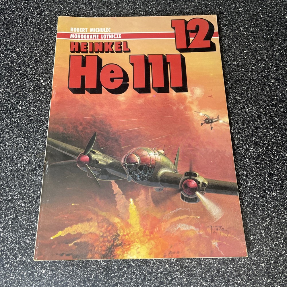 AJ Press 12 Heinkel He 111 Monograph By Robert Michulec 1993 Aircraft WW2