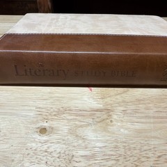 Literary Study Bible by Crossway Bibles Staff and ESV (2009, Imitation Leather)