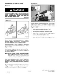 BOBCAT MT52 Mini Track Loader Service Manual SN 523611001 Up 2006, FOLDOUTS