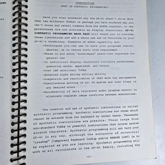 HP-41 Synthetic Programming Made Easy Keith Jarett Spiral Calculator 1982 Vtg